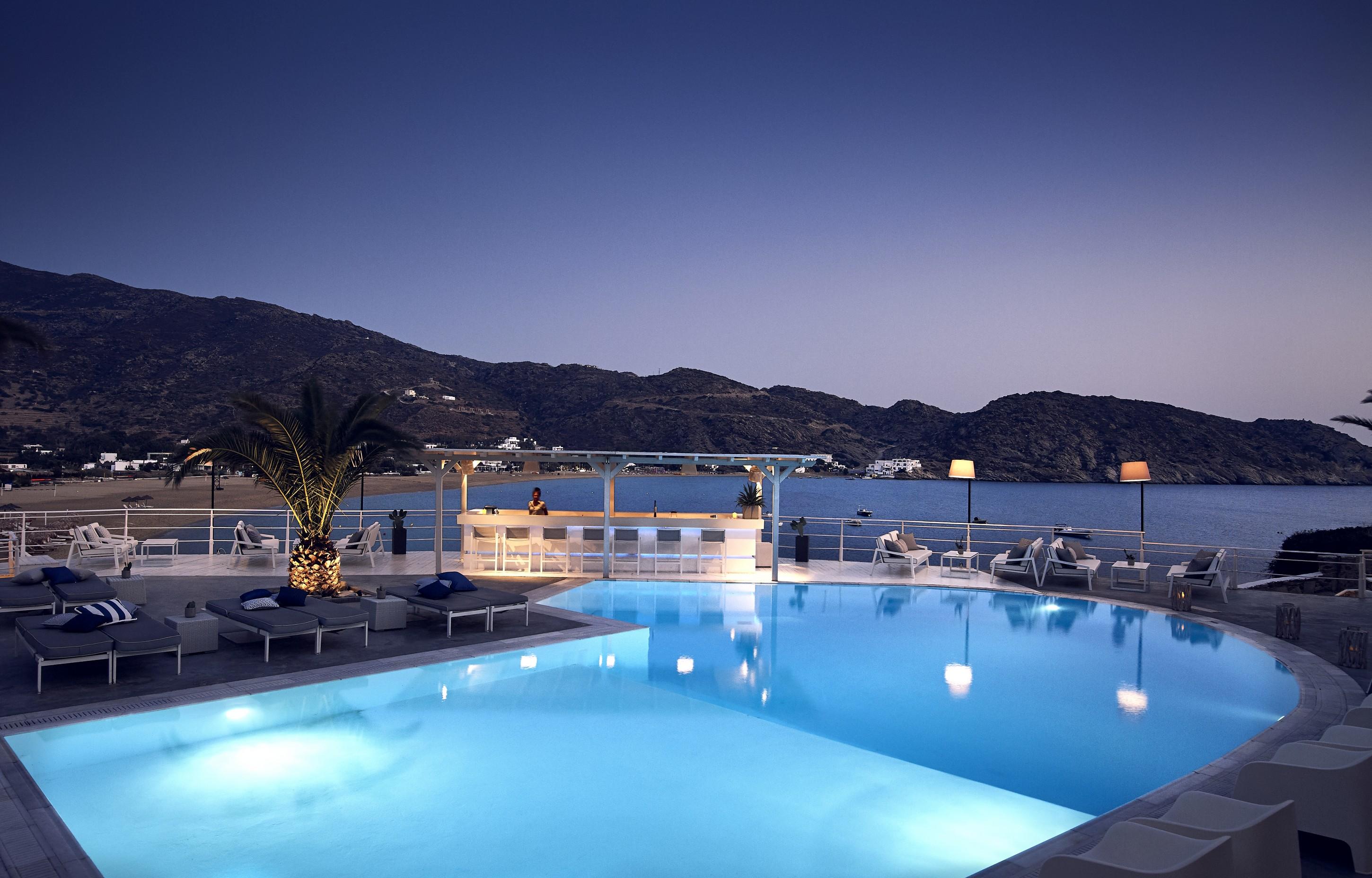 Ios Palace Hotel & Spa Mylopotas Dış mekan fotoğraf